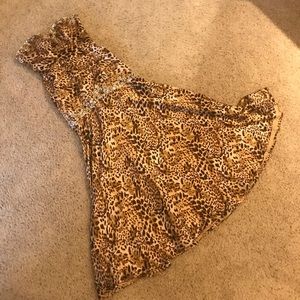 Mori Lee Leopard Prom Dress